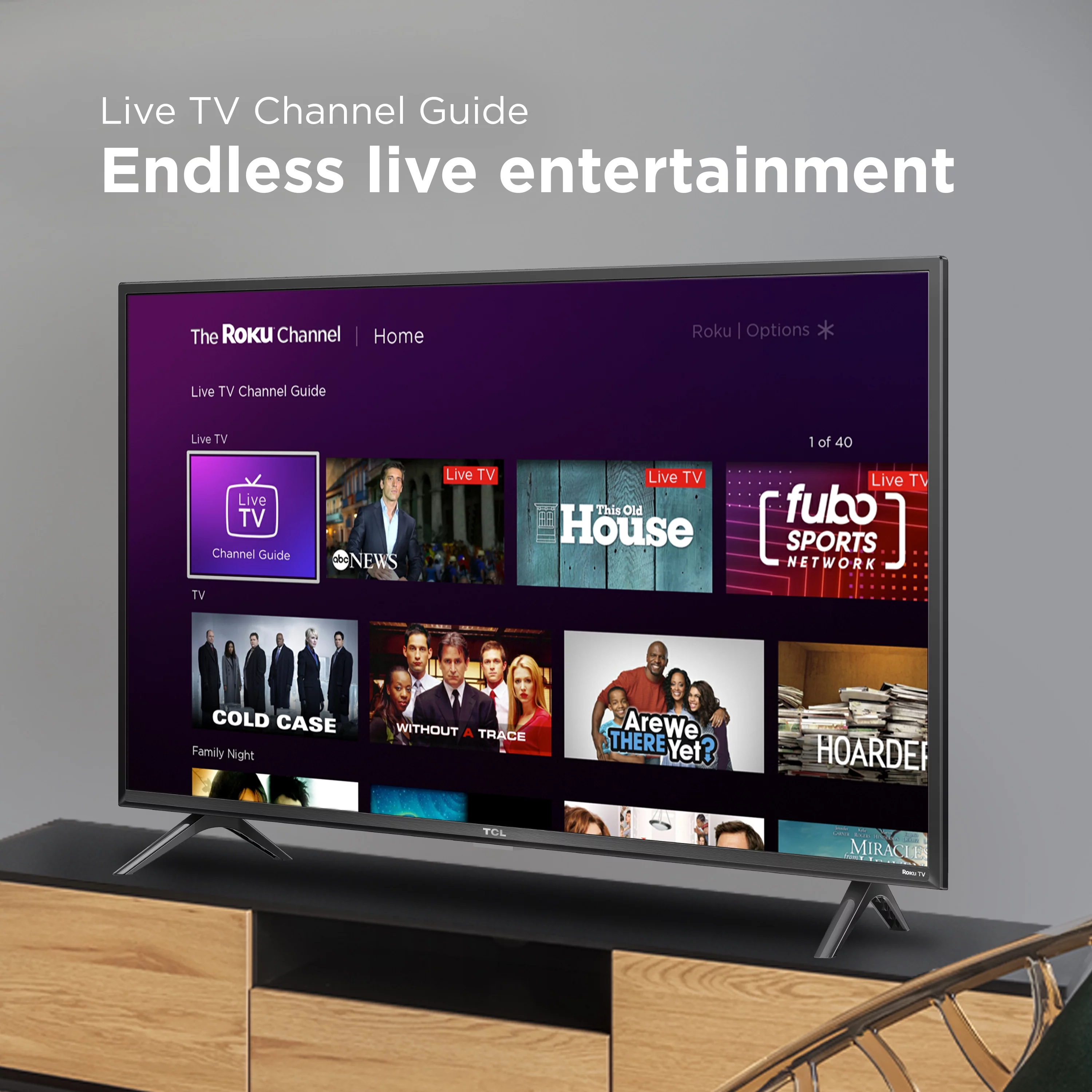 TCL 32 Class 3-Series Full HD 1080p LED Smart Roku TV - 32S357