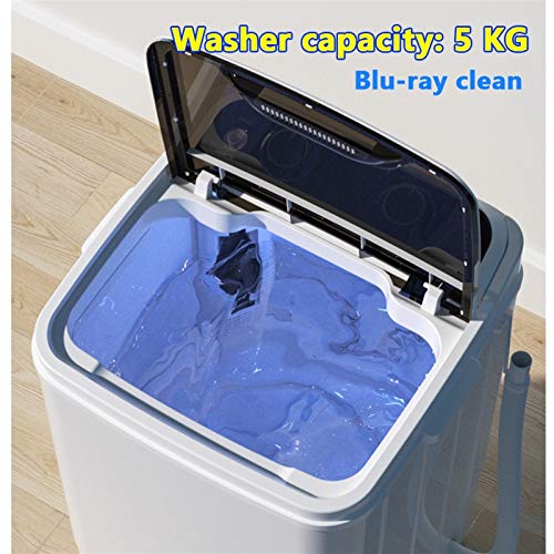 YXCKG Household Washing Machine, Portable Washer and Dryer Combo, Small Washing Machine (41.5x39x64cm), Easy to Wash Clothes, Apartments Camping RV Use