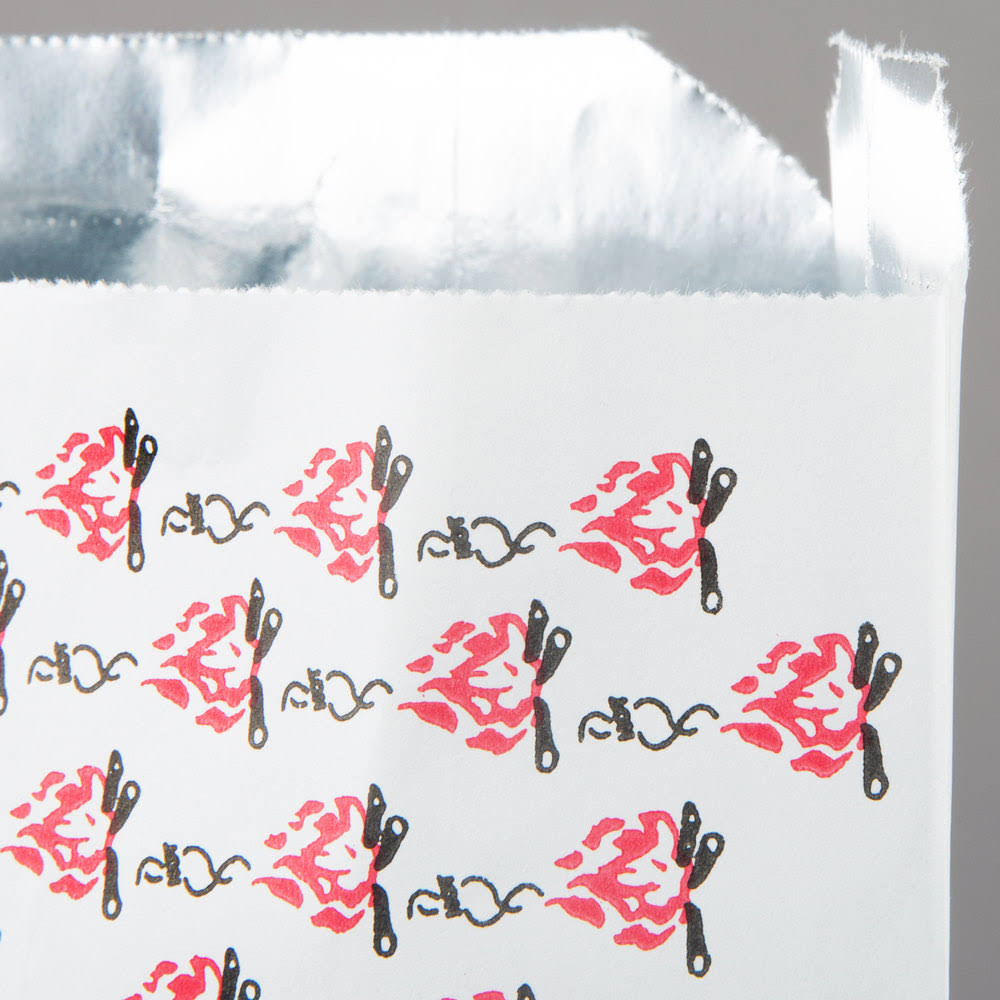 1/2 Gallon Foil BBQ Bag - 500/Case