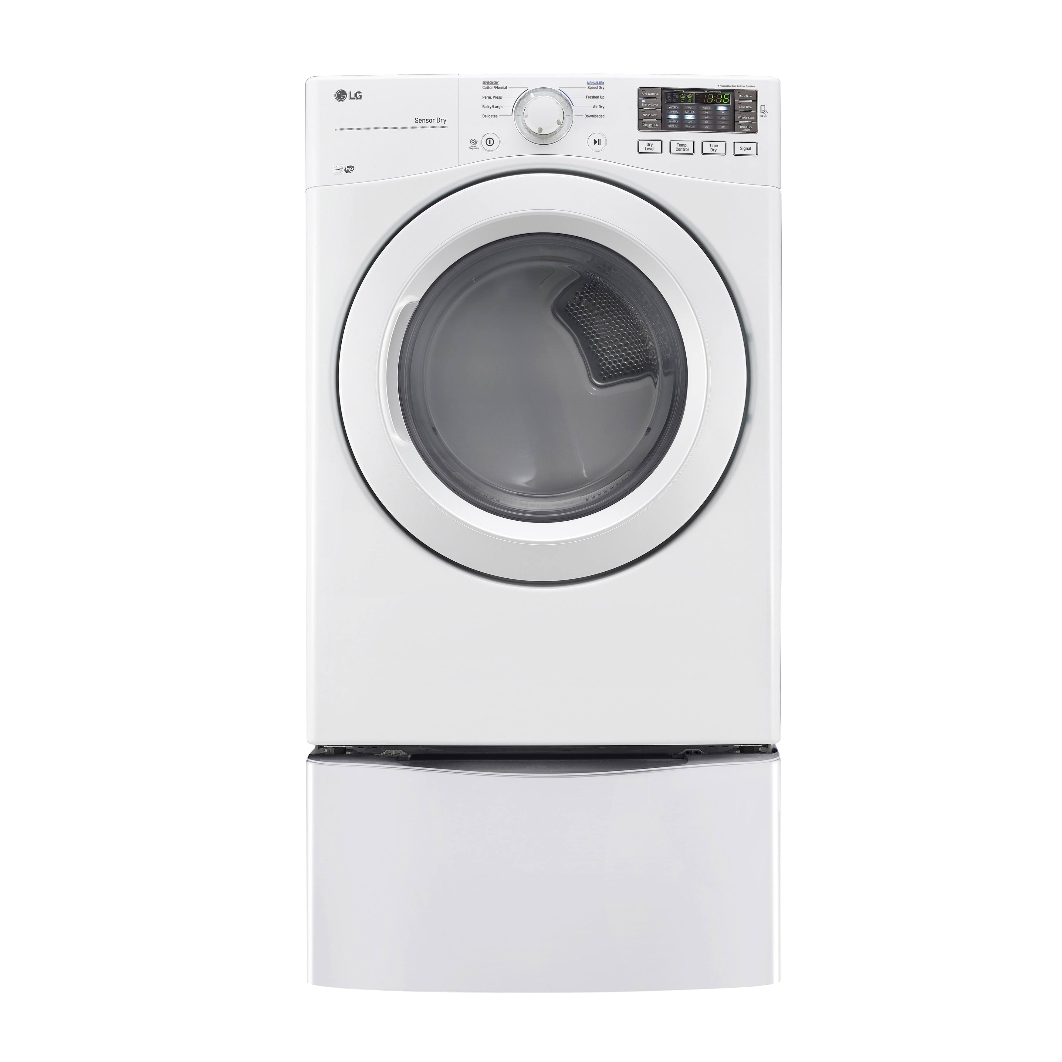 LG DLG3181W Front-Loading Gas Dryer - White