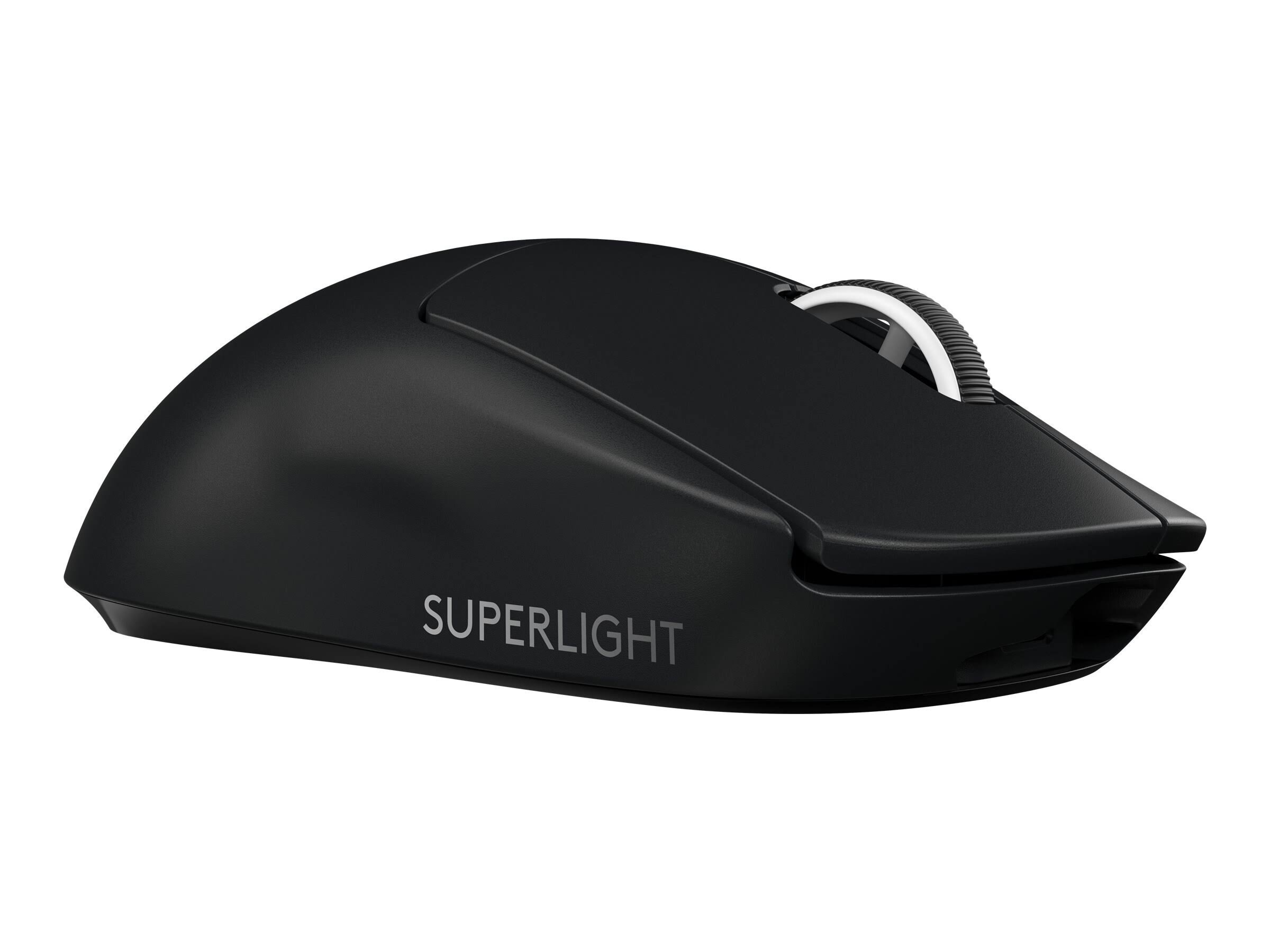 Logitech PRO X SUPERLIGHT Wireless Gaming Mouse - Wireless Optical Mouse - Black