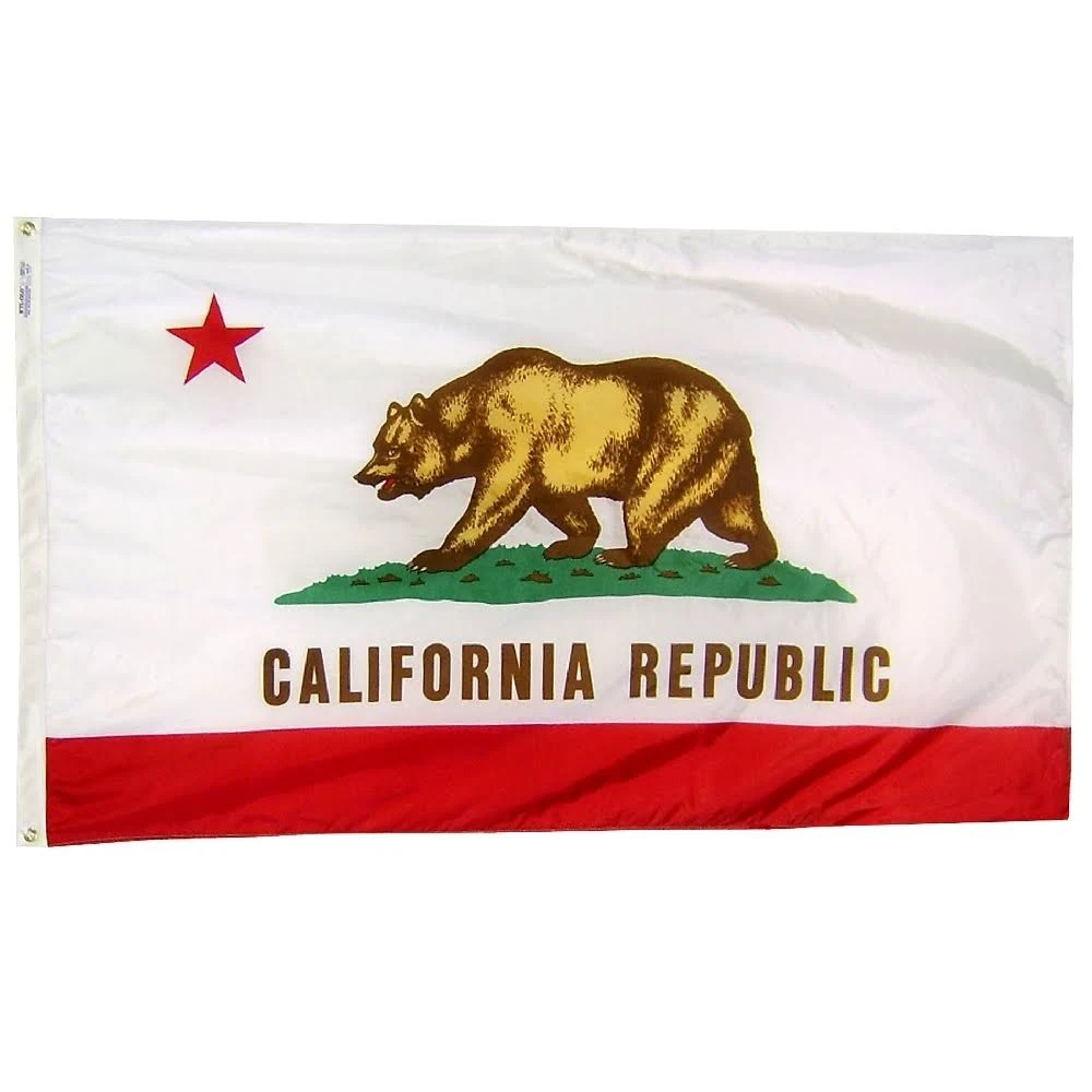 8ft. x 12ft. California Flag by Eder Flag