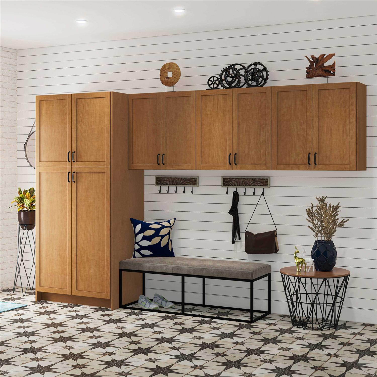 Project Source Omaha Unfinished 15-in W x 30-in H x 12.5-in D Unfinished Poplar Door Wall Ready To Assemble Cabinet - Shop Hardware Tools Online Store