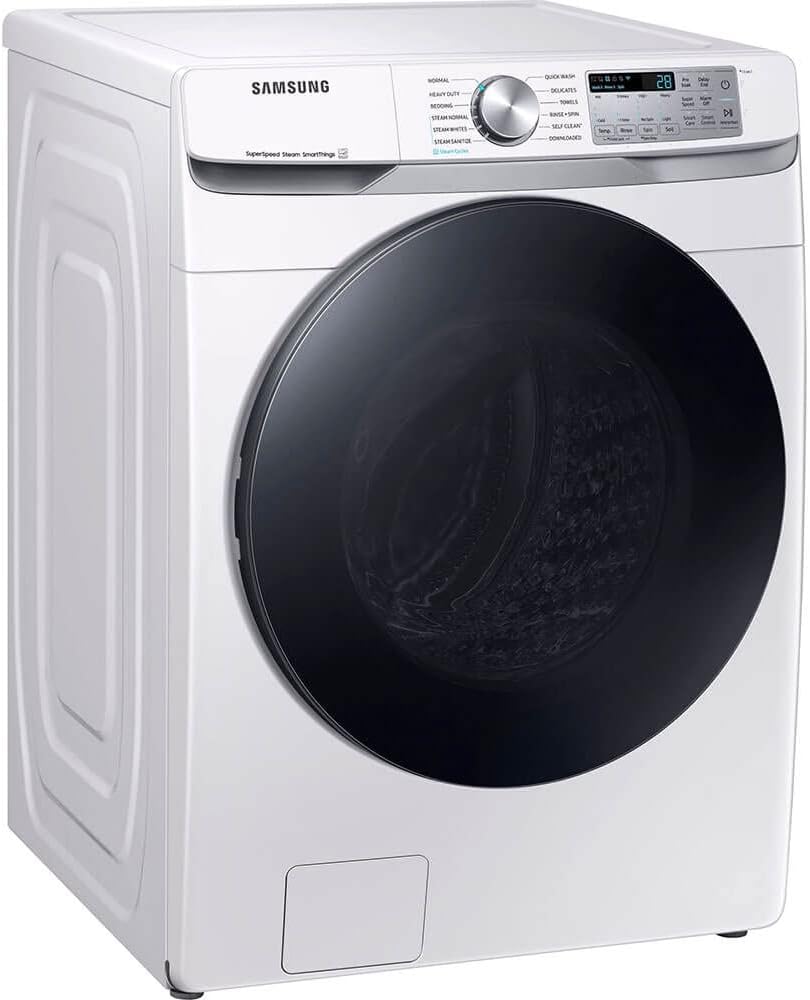 Samsung 4.5 Cu. Ft. White Smart Front Load Washer with SuperSpeed Wash