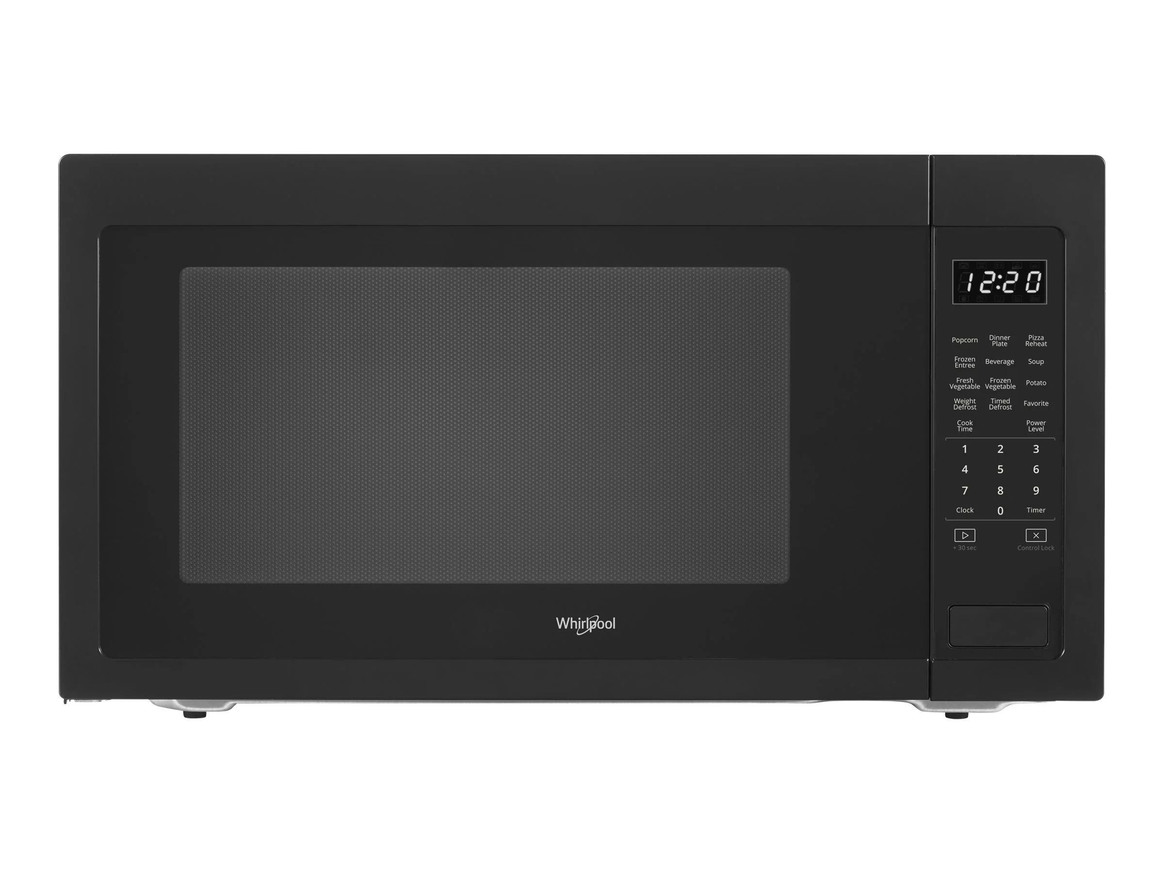 Whirlpool WMC50522HB - Microwave oven - 2.2 cu. ft - 1200 W - black