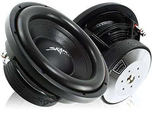 Skar Audio VD-10 D4 10x22 Dual 4 Ohm 800 Watt Max Power Shallow Mount Car Subwoofer