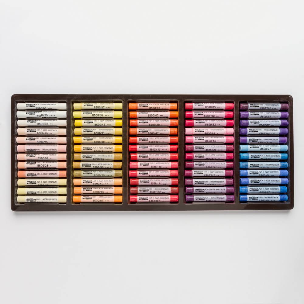 Koh-I-Noor : Toison D&Or : Soft Pastels : Set of 120 : Wooden Case