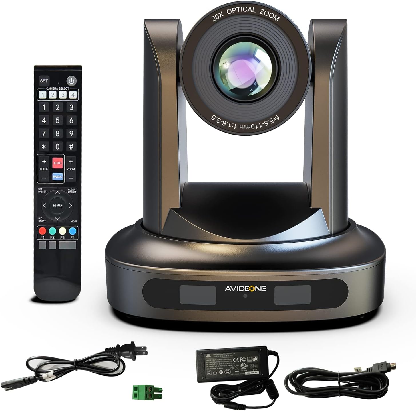Church Camera Live Streaming Conference Room Camera System PTZ Camera POE 20x Optical Zoom with Simultaneous HDMI/3G-SDI 1080P 60Fps IP Live Streaming for Meeting Broadcast Conference Churches Events
