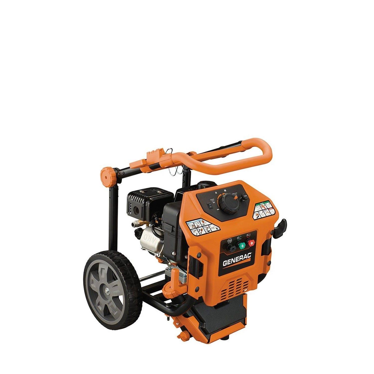 Generac 6602 Onewash 2,000 - 3,100 PSI 2.8 GPM Residential GAS Pressure Washer