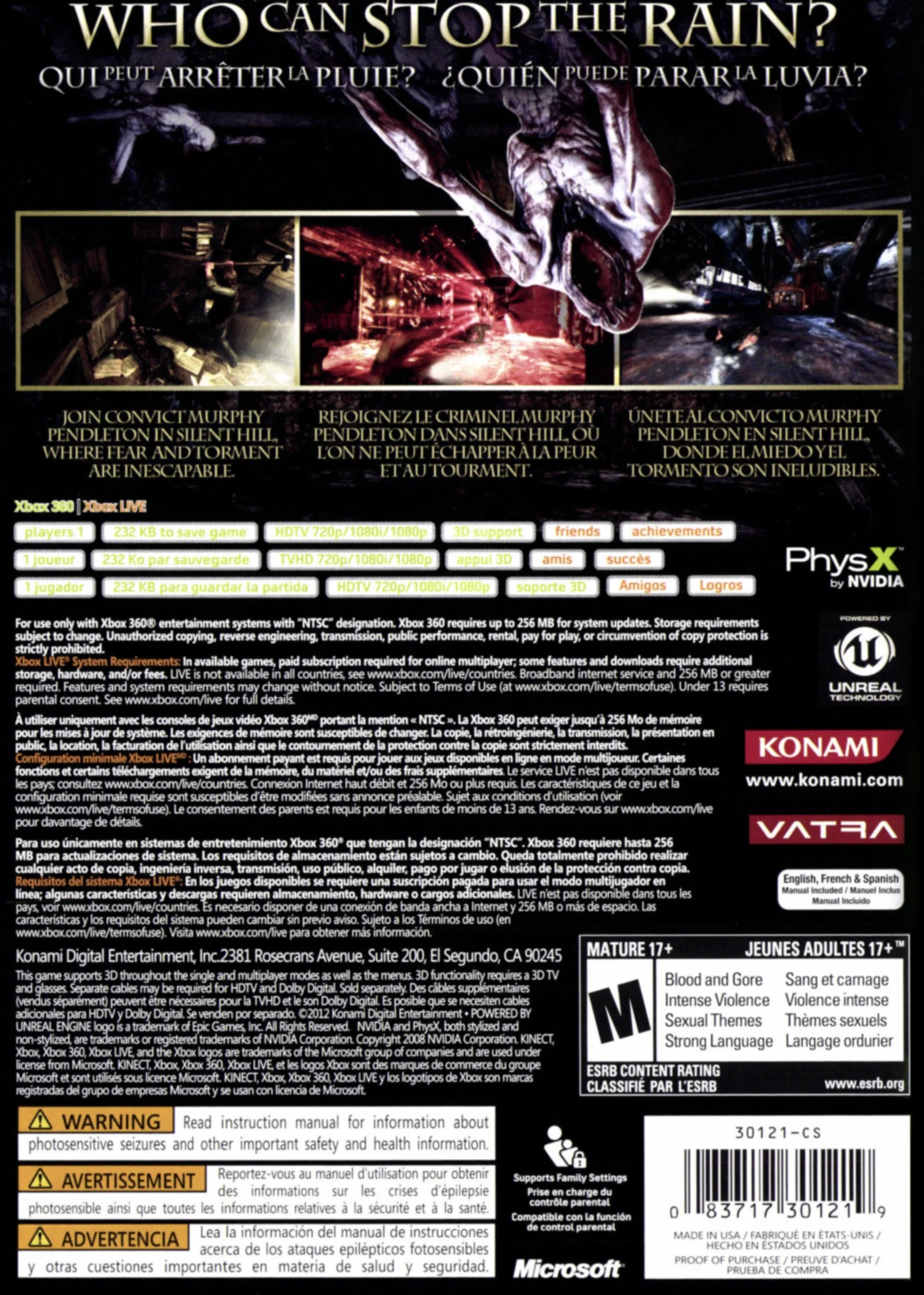 Silent Hill Downpour - Xbox 360