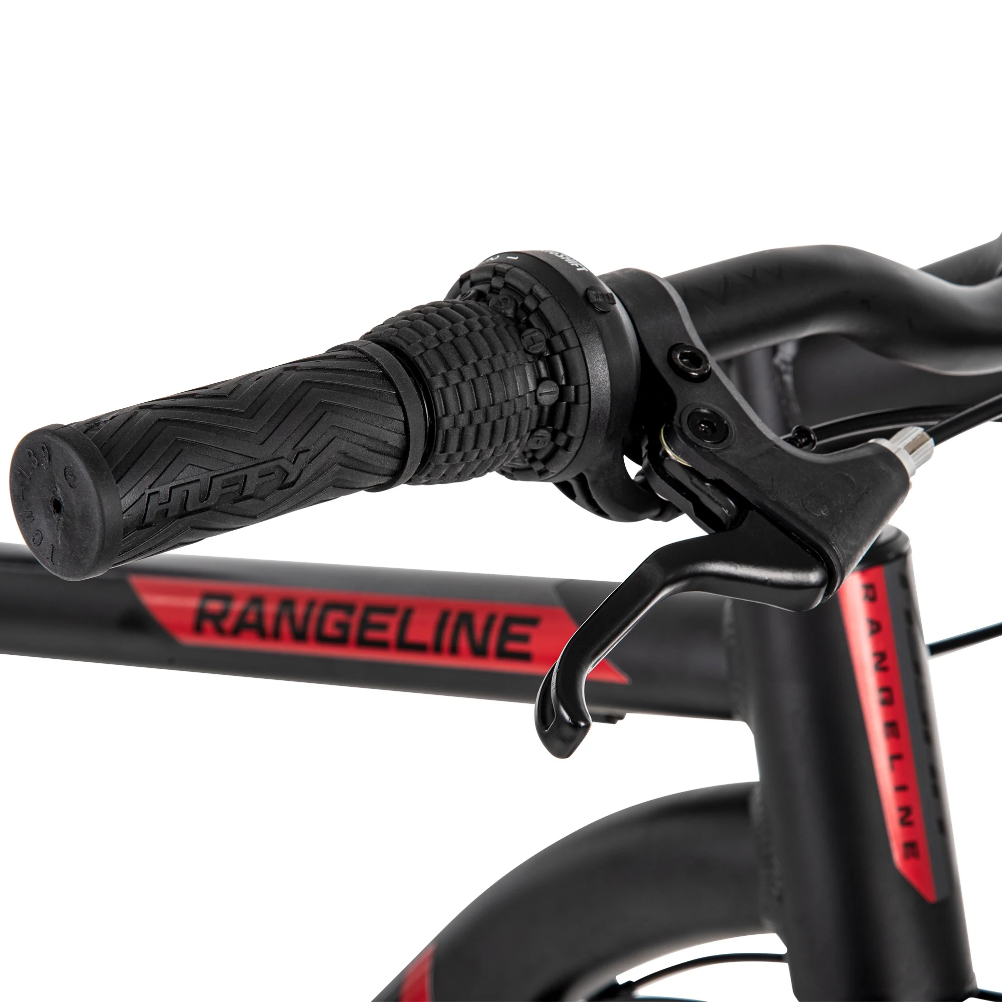 Huffy 27.5 in. Rangeline Men's Mountain Bikes, Black and Red