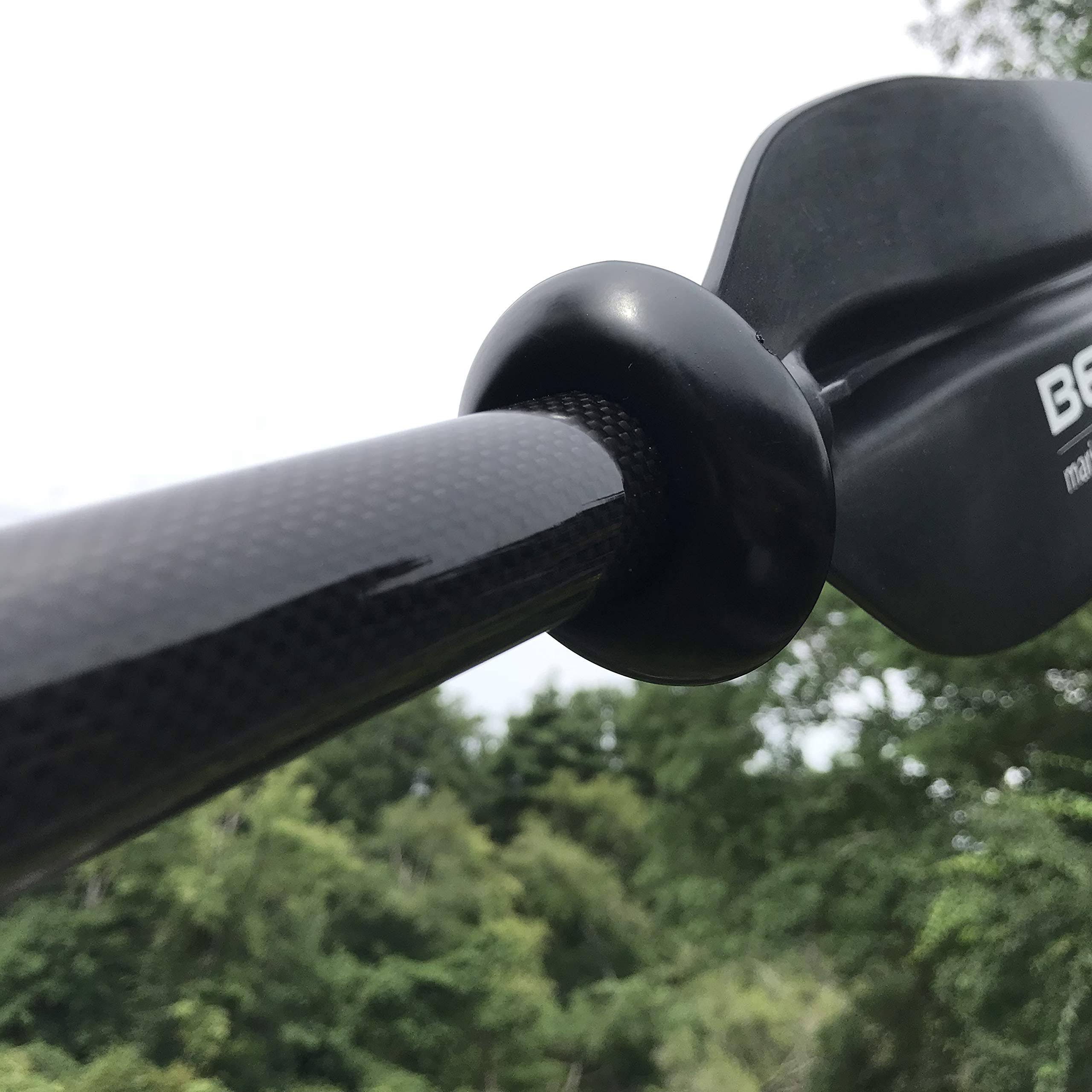 Best Kayak Paddle | Carbon Fiber Shaft + Reinforced Fiberglass Blades | Lightwei