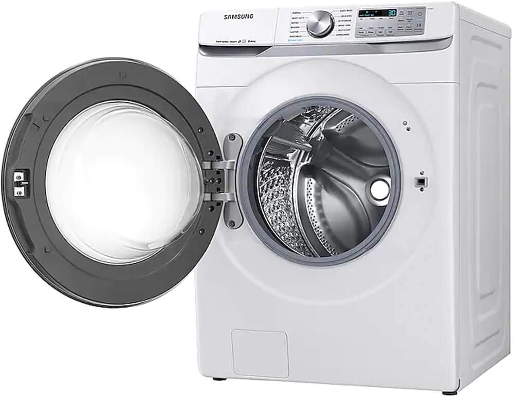 SAMSUNG WF45R6300AW 4.5 cu. ft. Smart Front Load Washer with Super Speed in White