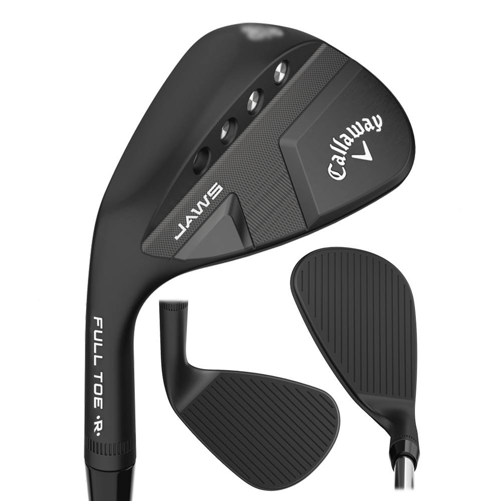 Callaway Jaws Full Toe Raw Black Wedge LH Graphite 60