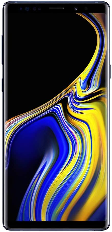 Samsung Galaxy Note 9 (SM-N960F/DS) 6GB / 128GB (Ocean Blue) 6.4-inches LTE Dual SIM (GSM ONLY, NO CDMA) Factory Unlocked - International Stock No Warranty (Renewed)