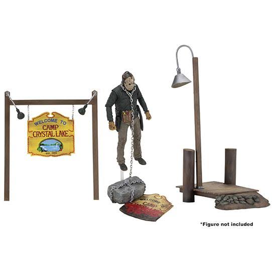 NECA Friday The 13th Camp Crystal Lake Accessory Playset