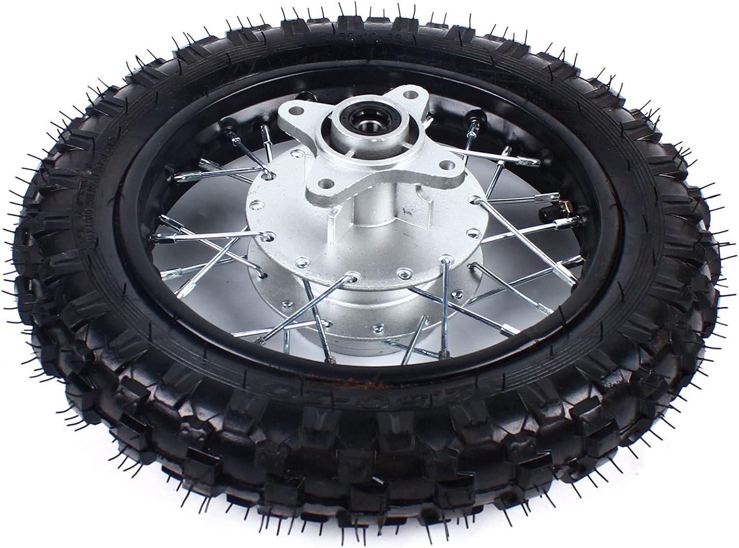 2.5-10" Rear Wheel Tire Assembly/10" Rim Diameter Rear Wheel Rim Tyre for 50cc 70cc 90cc 110cc Dirt Pit Bike CRF50 DRZ70 PW50 TTR50 (US Stock)