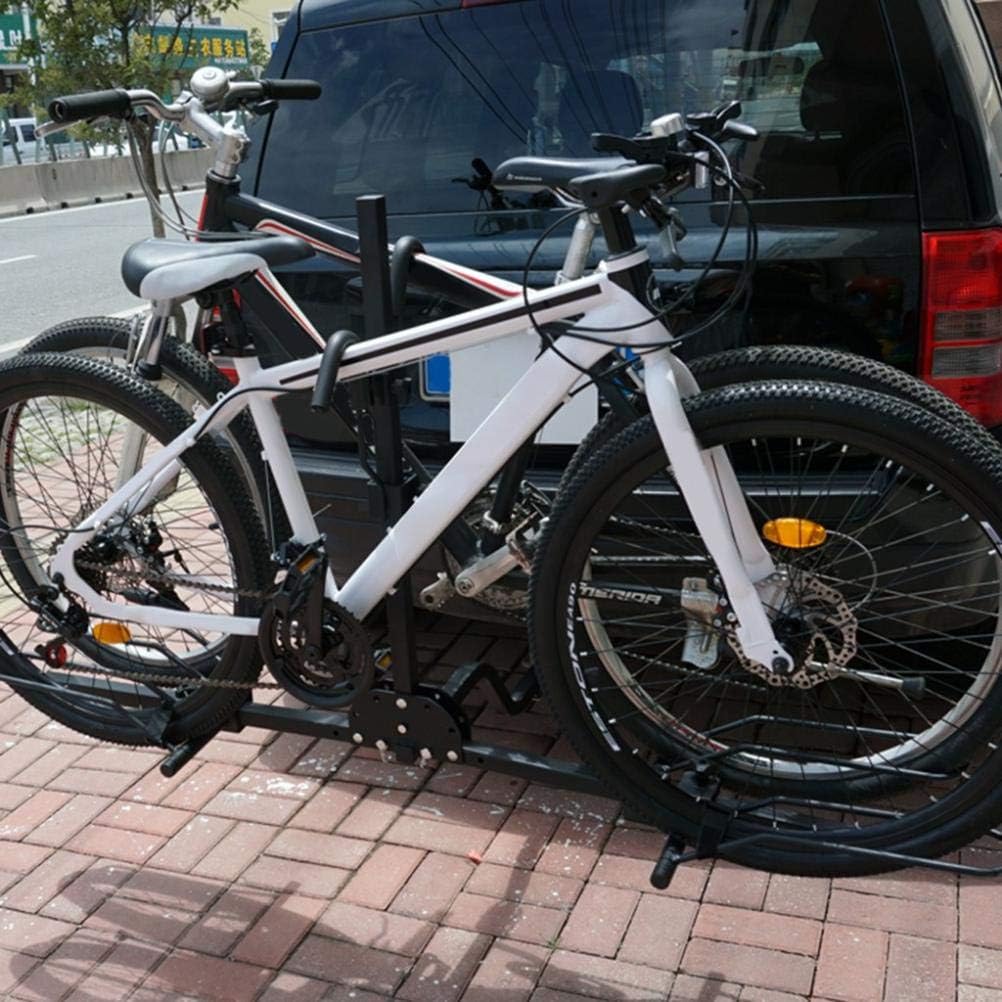 Pubota 2-Bike Hitch Mount Bike Rack Bike Platform Style Bicycle Carrier with 2 Hitch Receiver for Cars, Trucks, SUV and Minivans