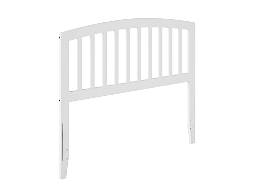 AFI Richmond Queen Solid Wood Headboard with Attachable Charger in Light Toffee