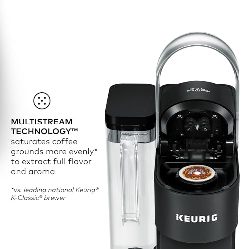 Keurig K-Supreme SMART Coffee Maker, MultiStream Technology, Brews 6-12oz Cup Sizes, Gray