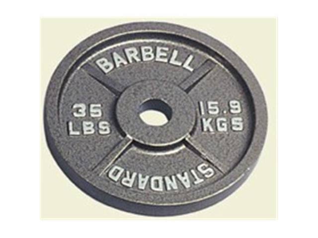 USA Sports Gray Olympic Plate - 35 lbs.