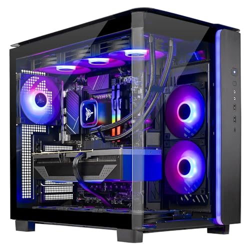 Skytech Gaming Chronos 3 Desktop PC, Ryzen 7 7700 3.8 GHz (5.3GHz), AMD RX 9070XT 16GB, 2TB Gen4 NVMe SSD, 32GB DDR5 RAM 6000 RGB, 850W Gold ATX 3 PSU, Wi-Fi, Win 11