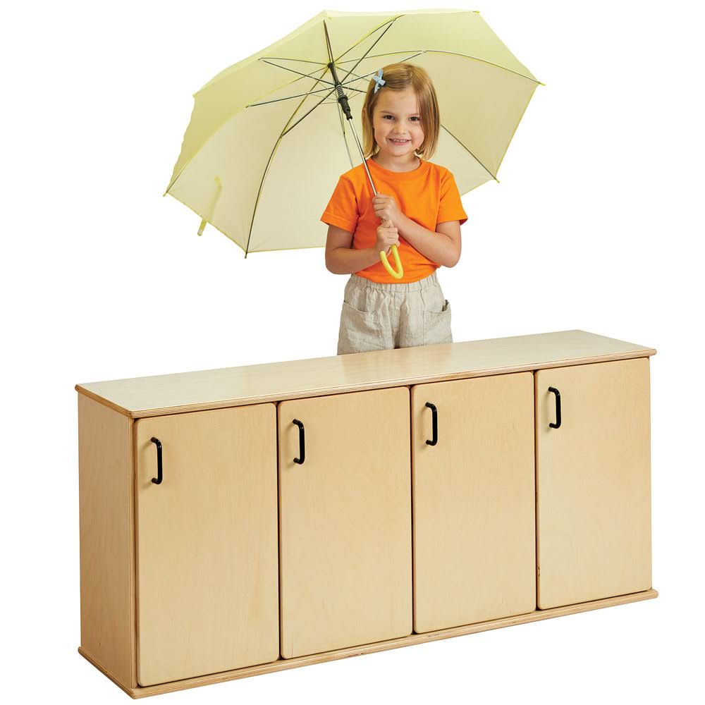 Young Time 7107YT Stacking Lockers – 4 Sections