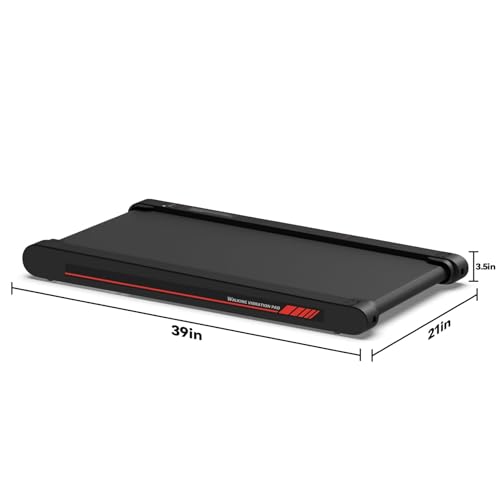 Sperax Walking Vibration Pad with APP, 3 in 1 Under Desk Treadmill, 2.5HP Low Noise Walking Treadmill Pad with Remote Control,Portable Treadmills for Home Office