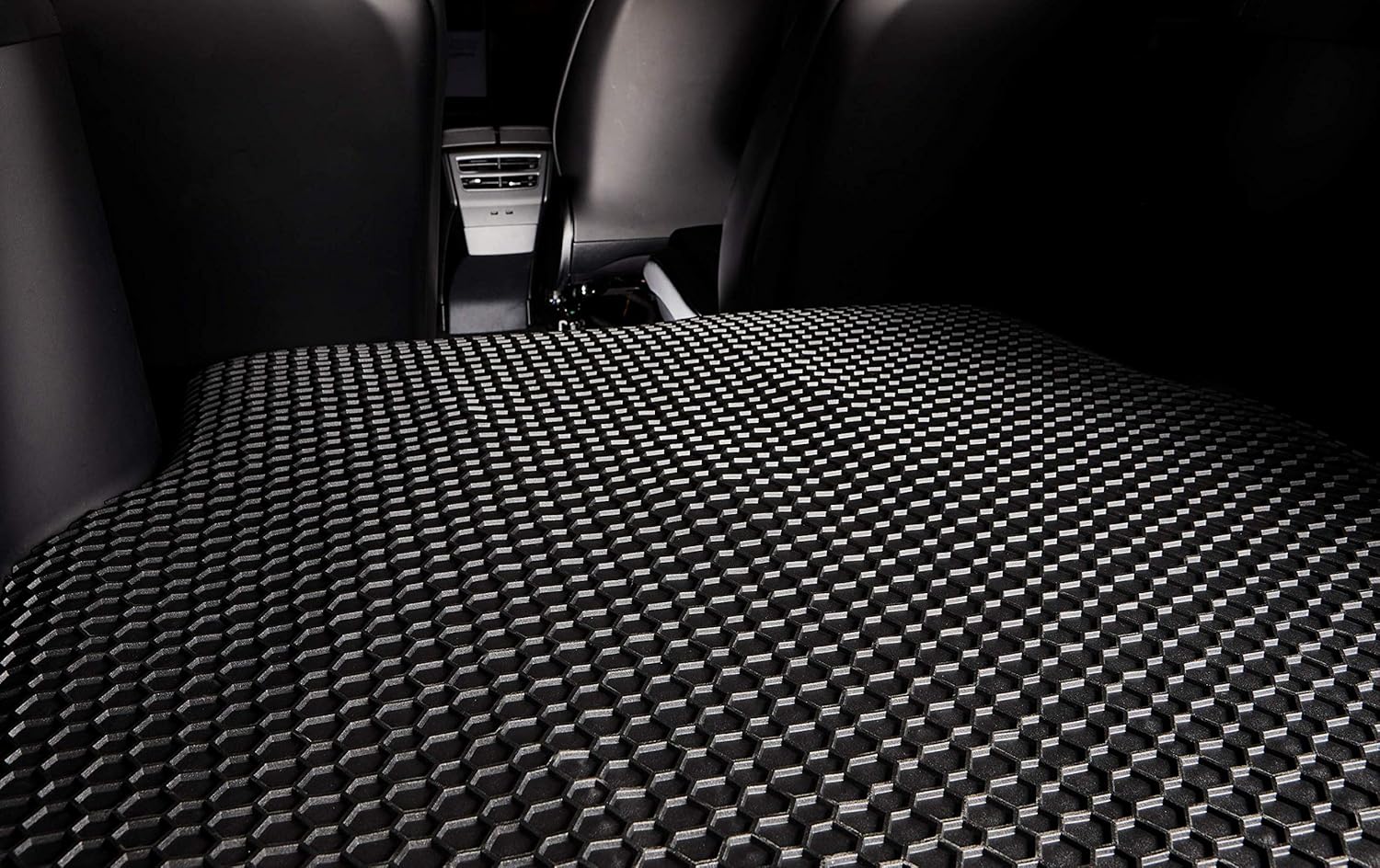 TOUGHPRO Floor Mats Accessories 1st + 2nd + 3rd Row + Cargo Mats Accessories Compatible with Honda Odyssey (8 Seater) All Weather Heavy Duty Black Rubber 2011 2012 2013 2014 2015 2016 2017