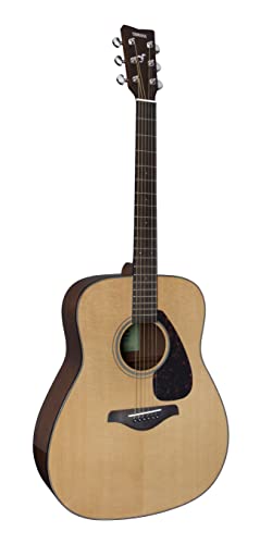 YAMAHA FS800 Small Body Solid Top Acoustic Guitar, Natural, Concert