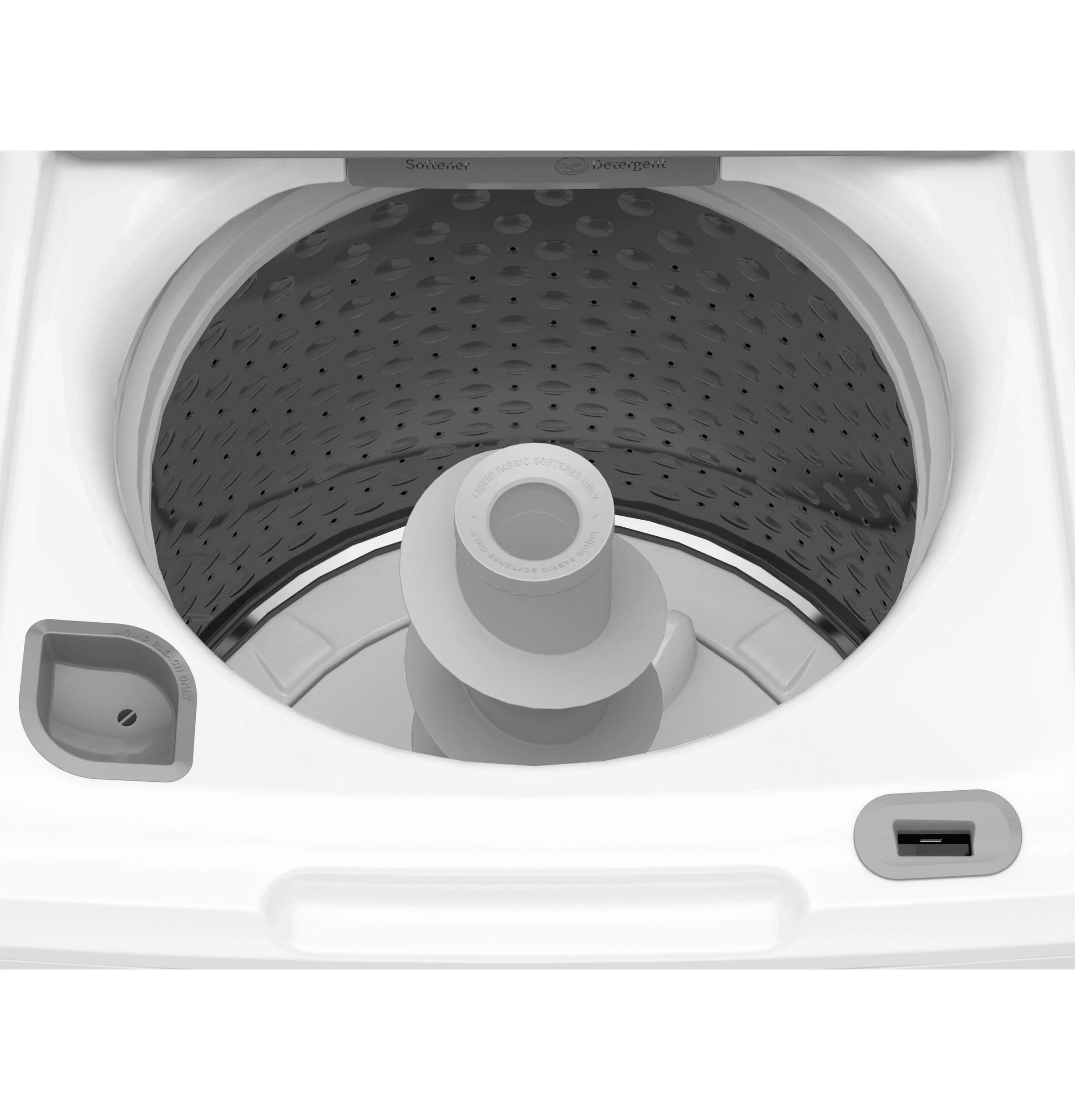 GE APPLIANCES GTW585BSVWS  TRADITIONAL TOP LOAD WASHER White On Gray