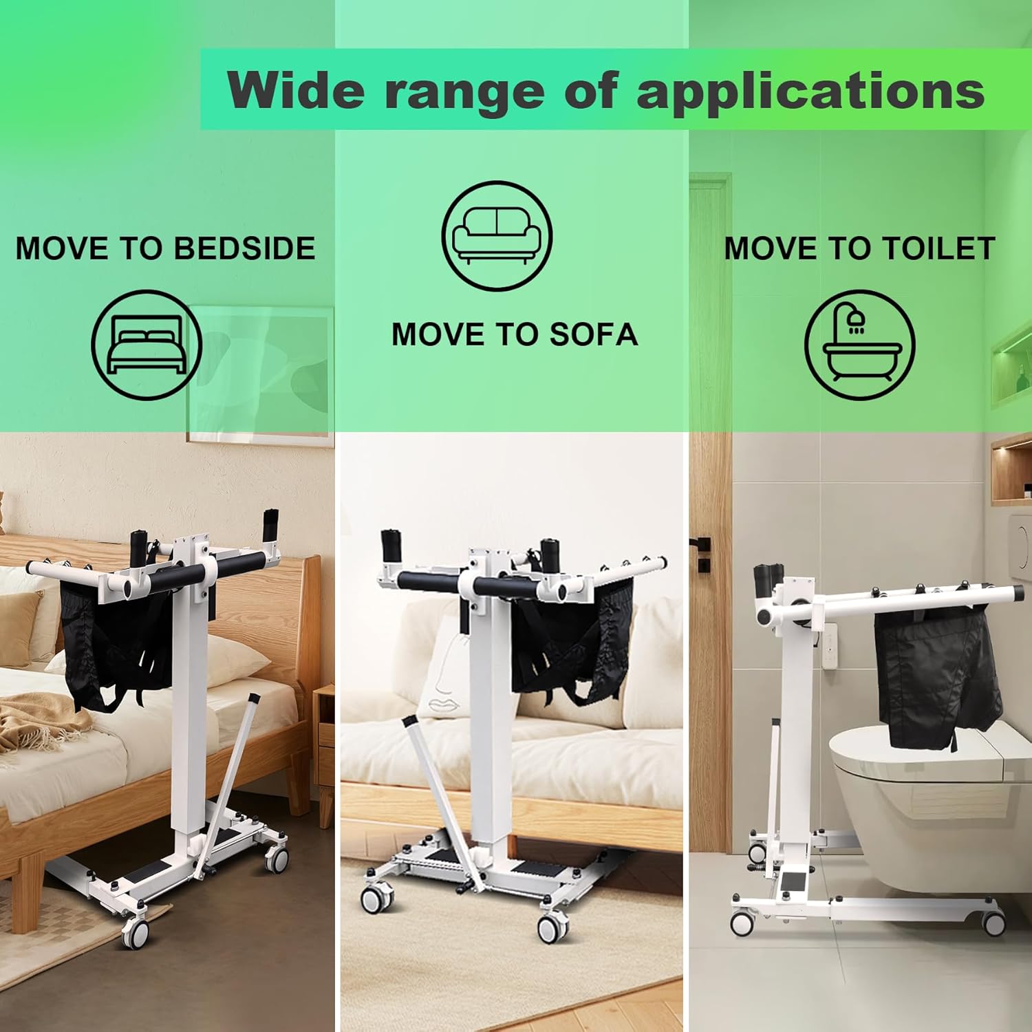 Electric Patient Lift Wheelchair for Home，Electric Patient Lift Transfer Chair，Wheelchair to Car Transfer Devices，Electric Patient Transfer Lift Chair,Portable Patient Lift Electric
