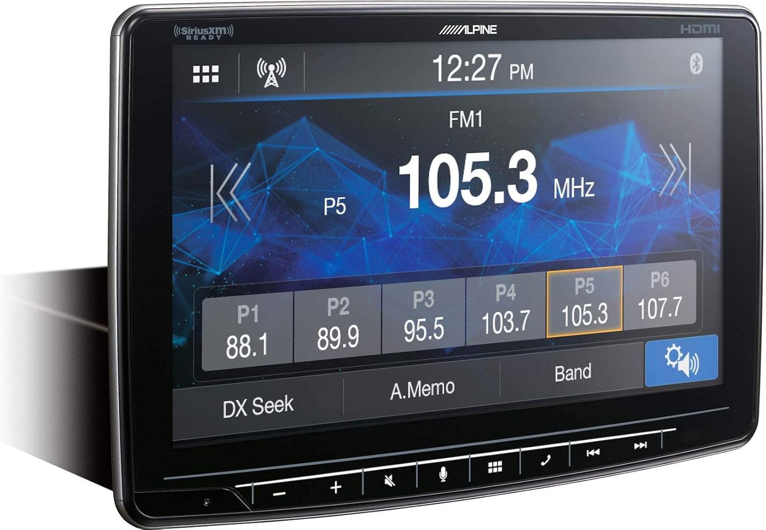Alpine iLX-F409 Car Audio 9" Touchscreen Bluetooth Digital Media Radio Receiver