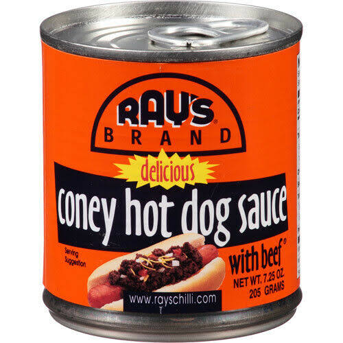 Ray&s Coney Hot Dog Sauce, 7.25 oz (Pack of 24)