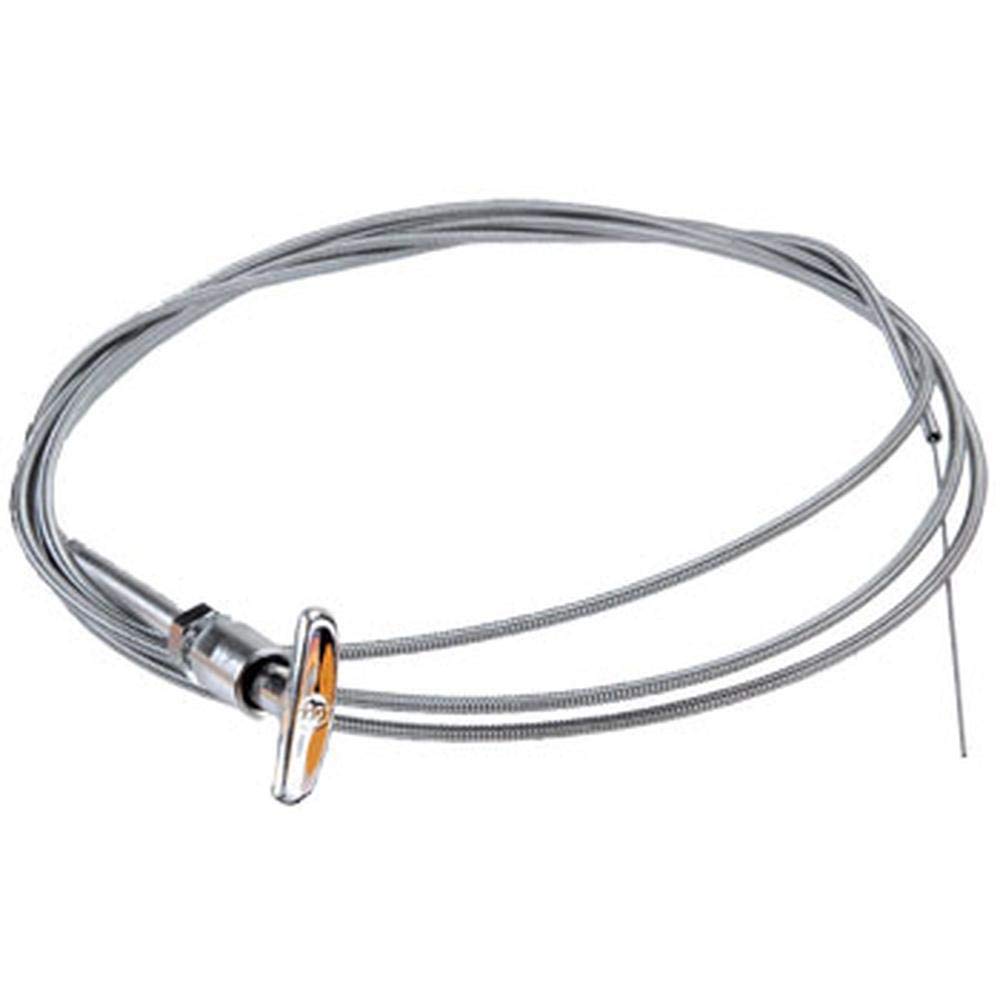 Universal Twist Lock Throttle Control Cable 10 Foot Length Positive Action Pack of 2