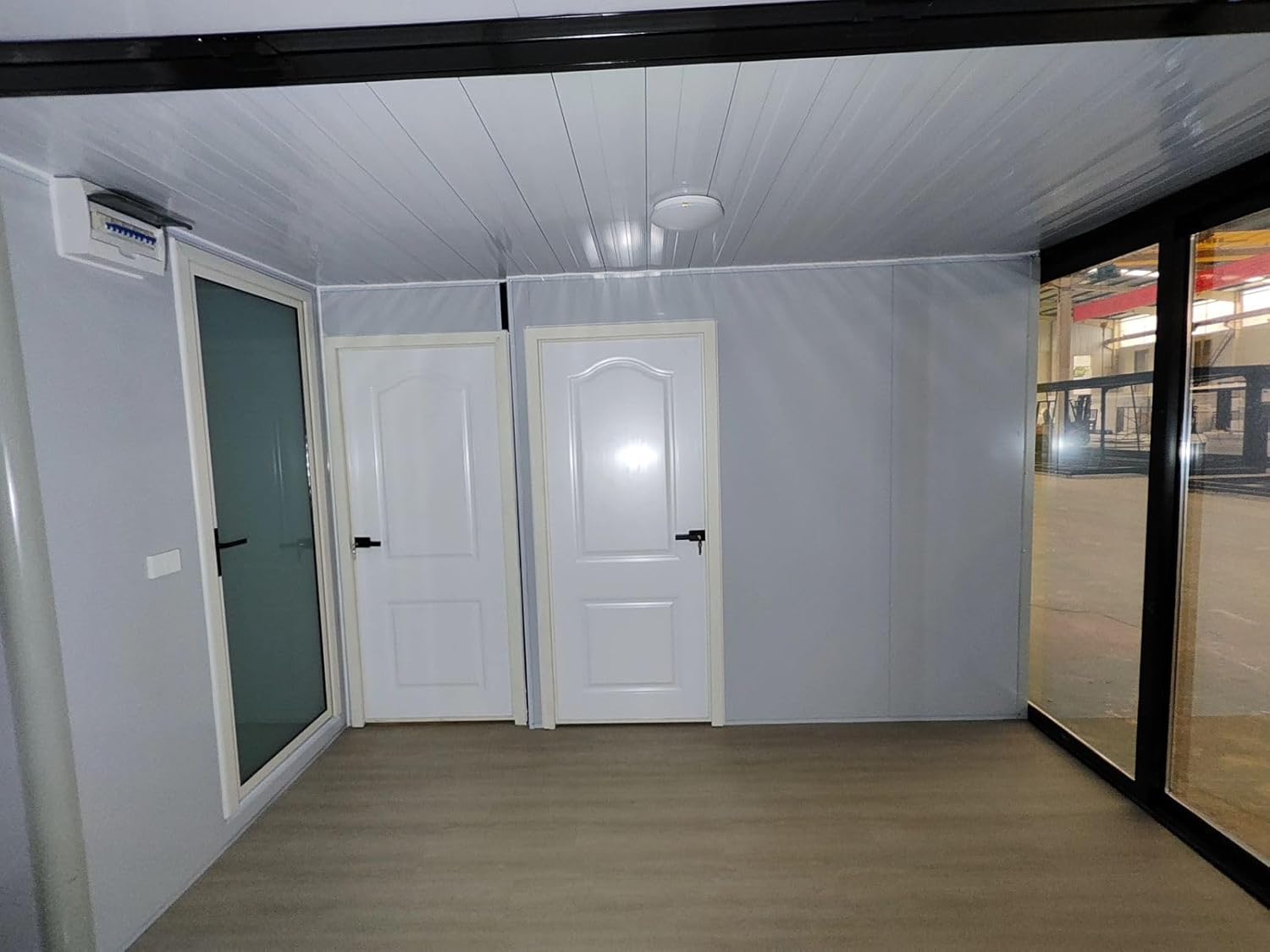 2 Bedroom Portable Home, 40ft Container, Foldable Floor Plan, Outdoor Kitchen, Modern Prefabricated Living