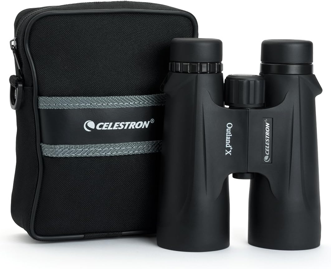 Celestron – Outland X 10x50 Binocular – Waterproof & Fogproof Binoculars for Adults with 10x Magnification – Multi-coated Optics and BaK-4 Prisms – Great for Low Light Conditions