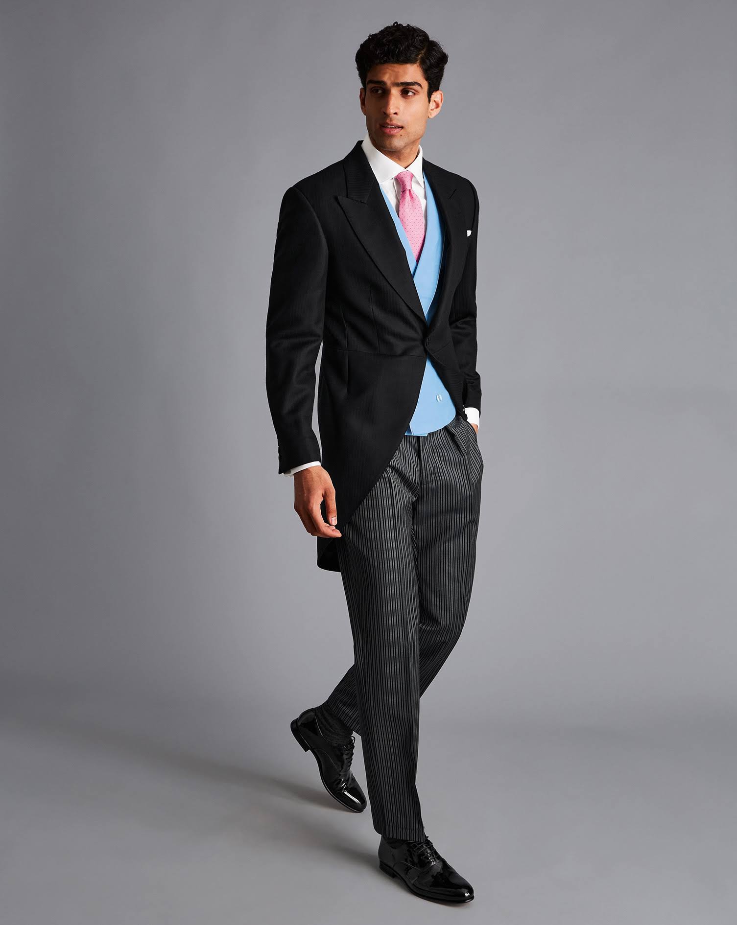 Morning Suit Linen Waistcoat - Duck Egg