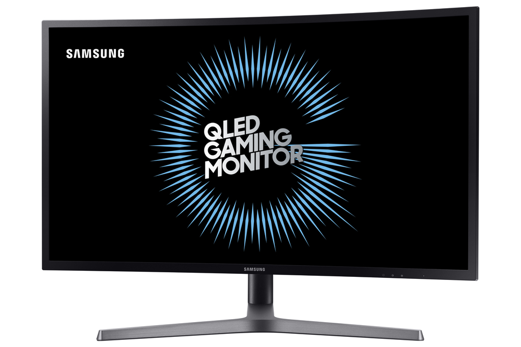 SAMSUNG 27" Curved QLED Gaming Monitor with Quantum Dot (2560 x 1440) Monitor LC27HG70QQNXZA