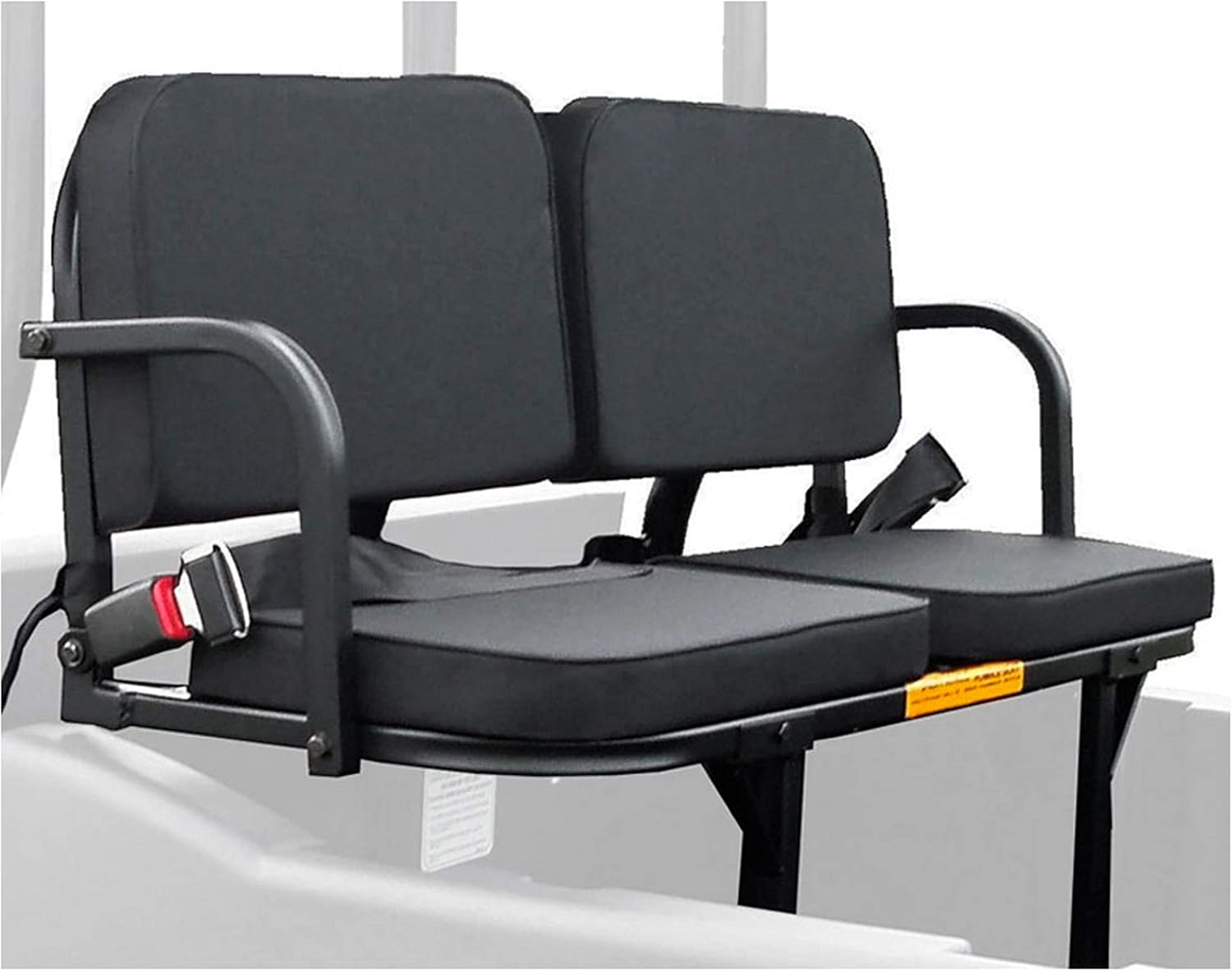 Great Day Original Rumble Seat - For UTVs With30x 30x 12 or Larger Bed Size - 300 lbs Weight Capacity - Black, UVRS100BL