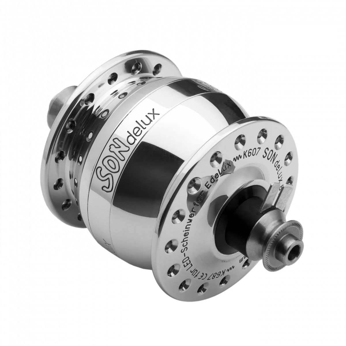 Son SONdelux Dynamo Hub Black Anodized 28H