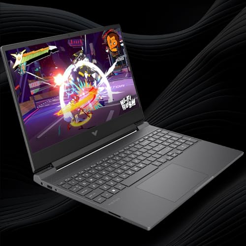 HP Victus 15.6 Ryzen 5 Gaming Laptop, 15.6 FHD 144Hz, Ryzen 5 7535HS (Beats Intel i5-13420H), AMD Radeon RX 6550M (Beats Nvidia GeForce RTX 3050), 16GB DDR5 RAM, 1TB SSD, Backlit KB, Windows 11 Home