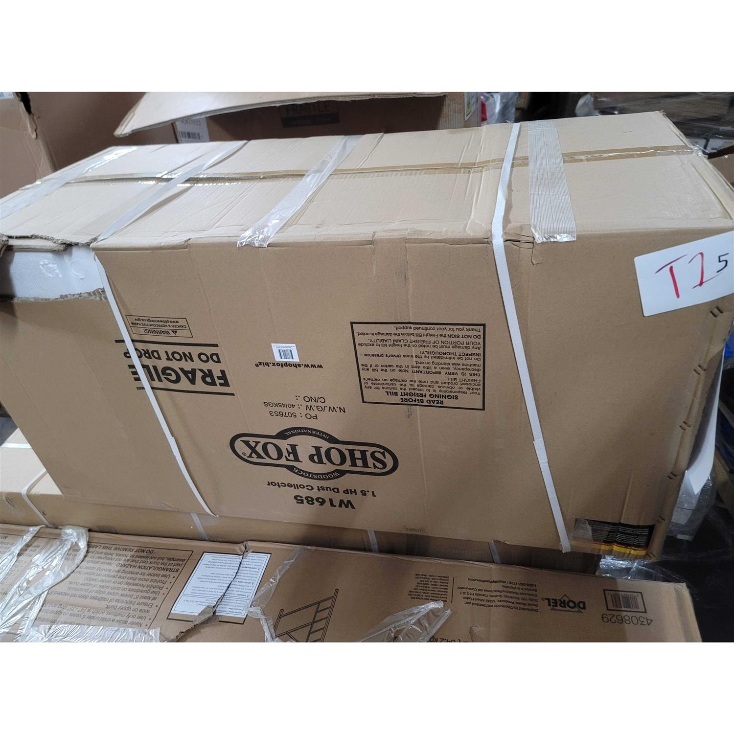 Shop Fox 1-1/2 HP Dust Collector W1685 - Shop Hardware Tools Online Store
