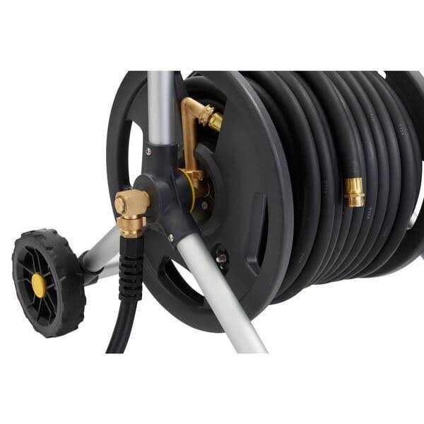 Gorilla 150 ft. Aluminum Zero-Rust Upright Hose Reel
