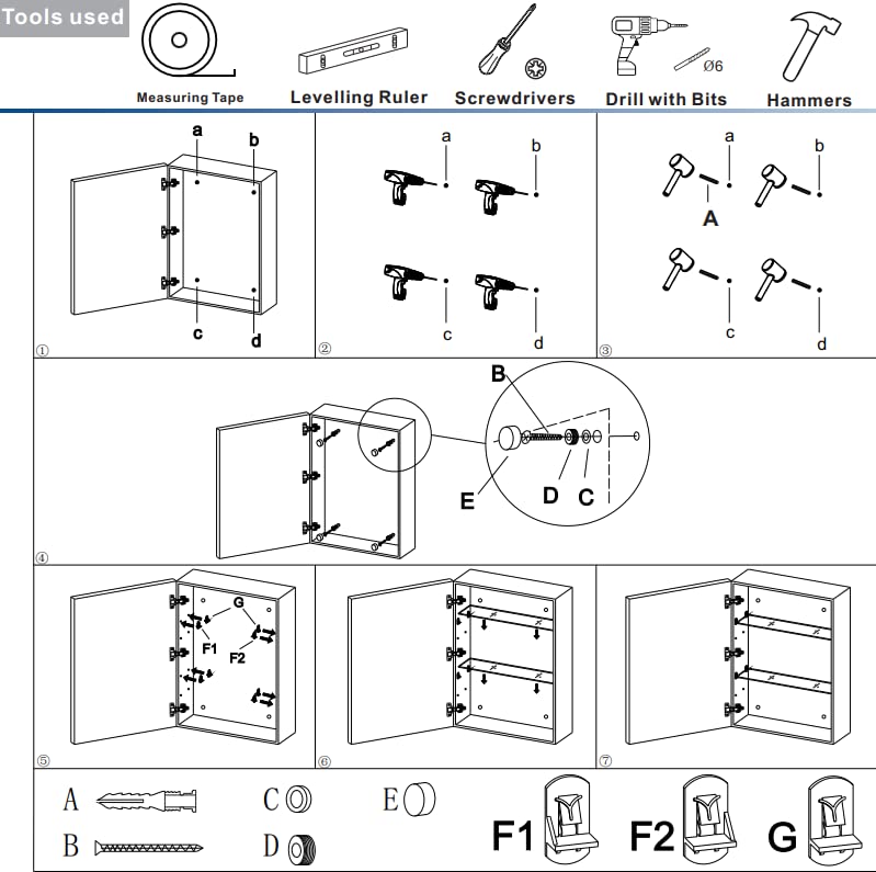 24 Inch X 28 Inch Illuminated Led Mirror Cabinet for Bathroom Stainless Steel Wall Mounted Medicine Cabinet with Double Touch Switches for Clor Change, Dimmer and Anti-Fog Function