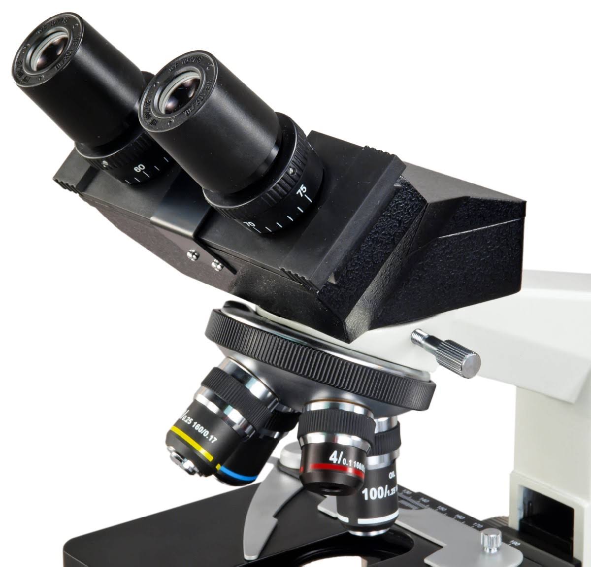 OMAX 40X-2000X Binocualr Lab Compound Microscope with Double Layer Mechanical Stage