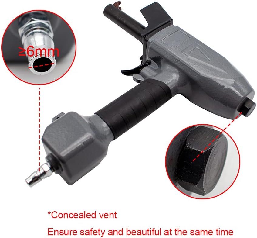 top-tool Pneumatic Nail Puller Wood Plank 1.7-3.5MM Air Nail Remover 0.45-0.75Mpa