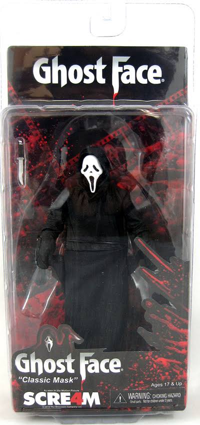 NECA Scream 4 Cult Classics Ghost Face Action Figure [Classic Mask]