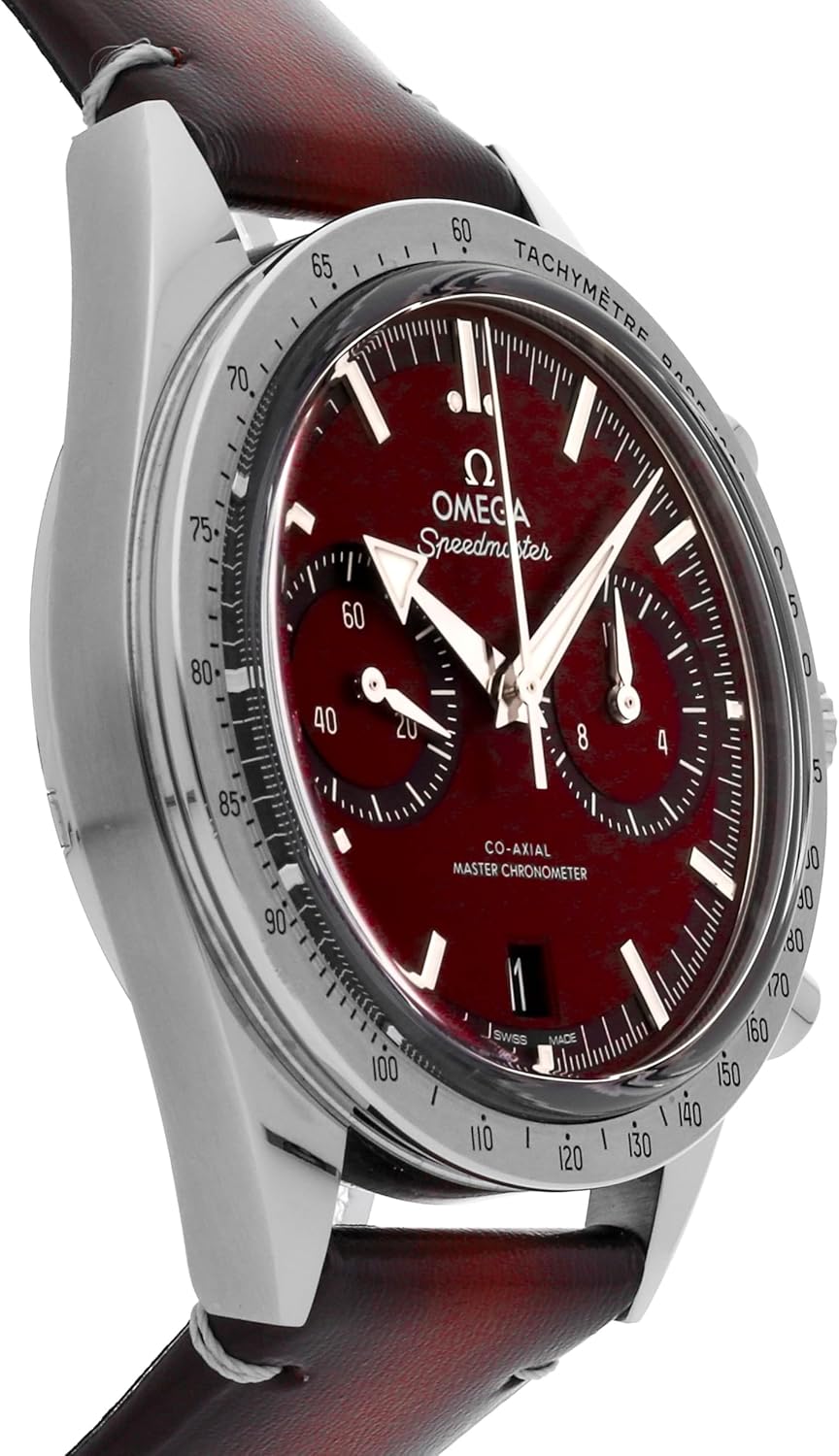 Omega Speedmaster Chronograph Automatic Red Dial Men's Watch 332.12.41.51.11.001