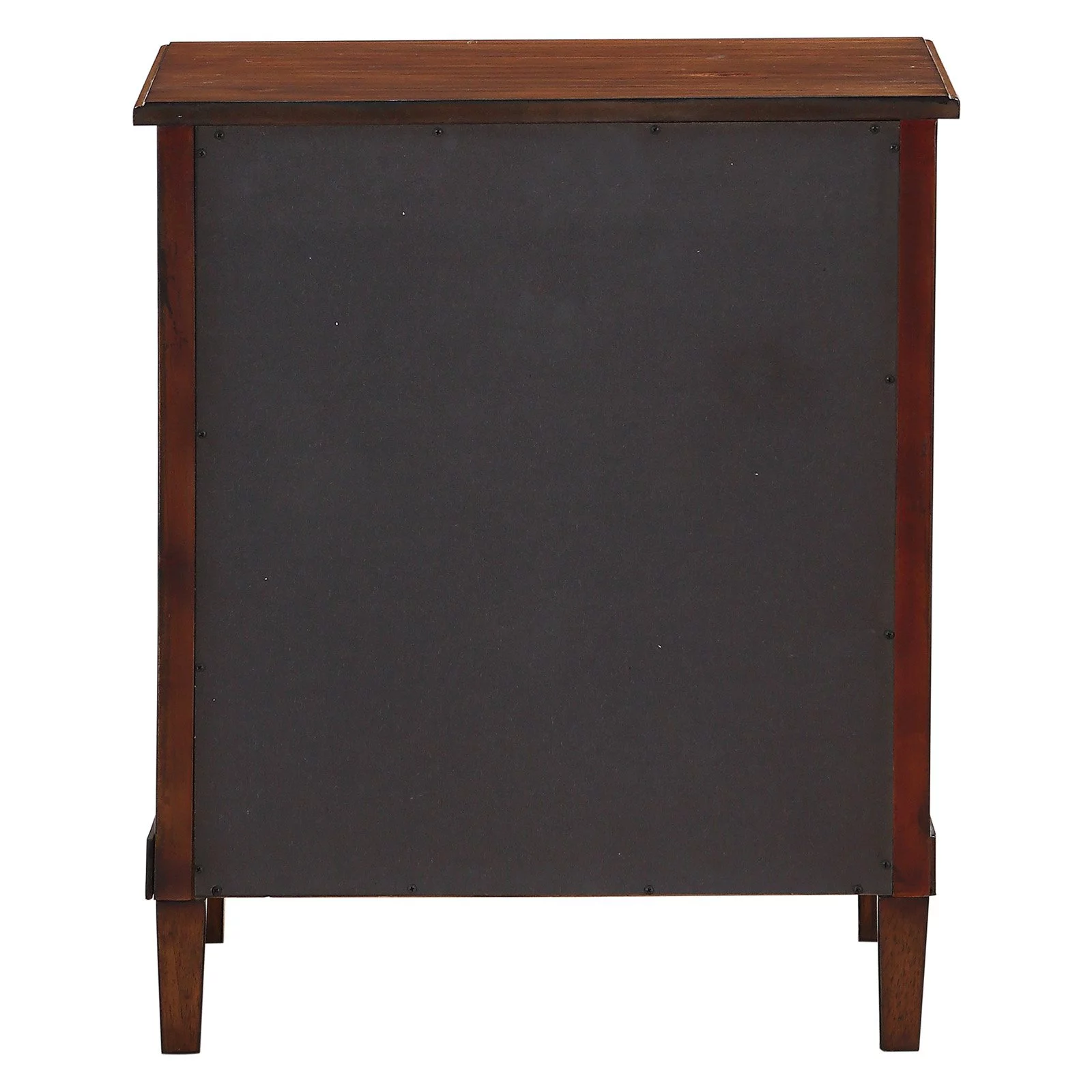 Comfort Pointe Cambridge Brown Finished Wood 3-Drawer Nightstand